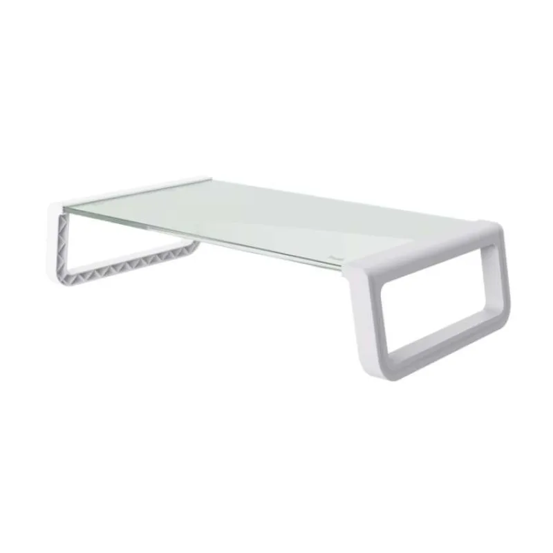 TRUST MONTA GLASS MONITOR STAND WHT (25351)