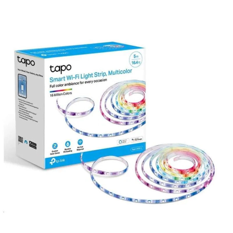 TP-Link Tapo L920-5, Chytrý Wi-Fi světelný pásek, barevný, 5m (Podpora Apple HomeKit ) (Tapo L920-5)