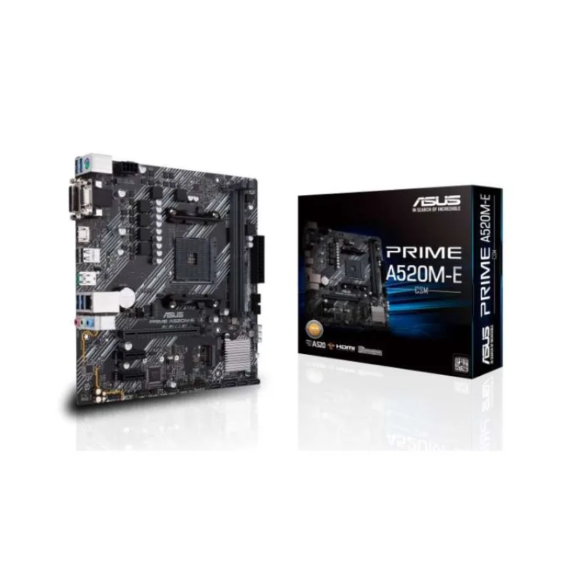 ASUS PRIME A520M-E/CSM soc.AM4 A520 DDR4 mATX M.2 D-Sub DVI HDMI (90MB1510-M0EAYC)