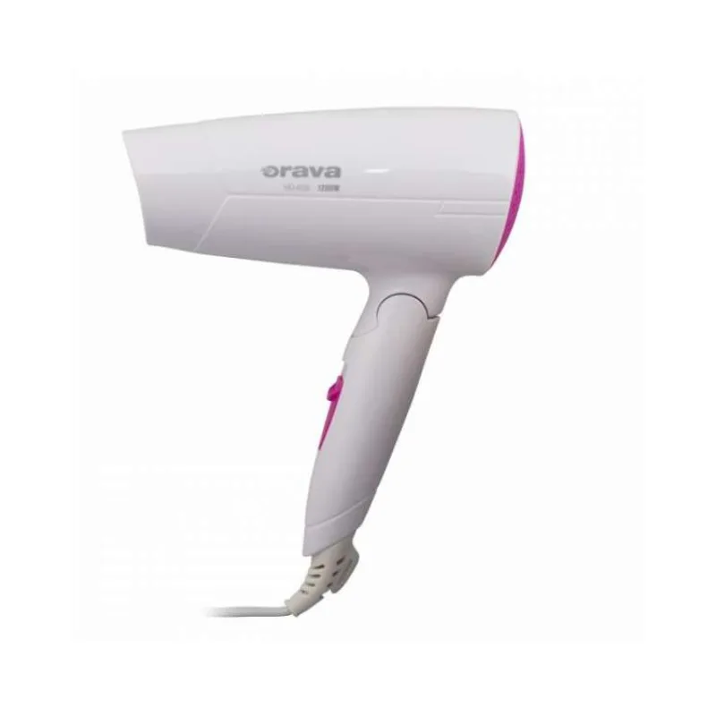 Orava HD-406 cestovní fén, 1200 W, sklopná rukojeť, 79 dB, bílá (HD-406)