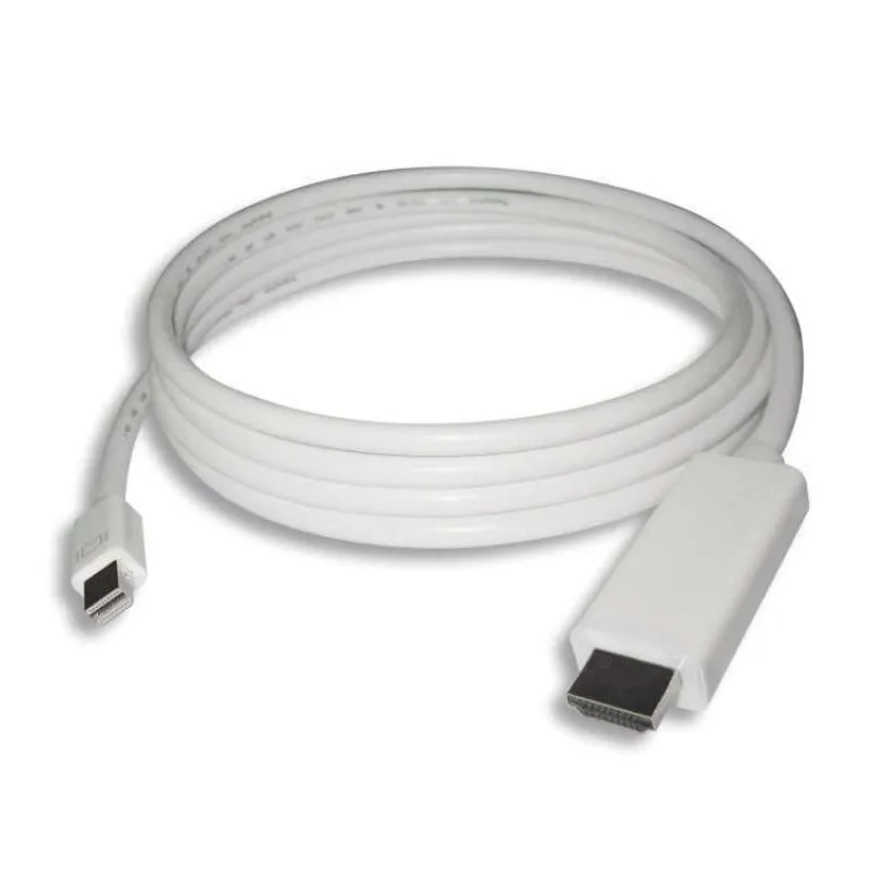PremiumCord mini DisplayPort 1.2 na HDMI 2.0 kabel pro rozlišení 4Kx2K@60Hz, 2m (kportadmk04-02)