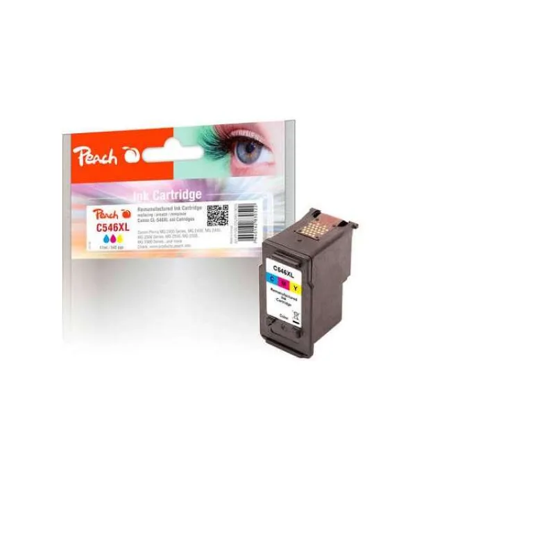 PEACH kompatibilní cartridge Canon CL-546XL, 8288B001, 14ml barevná (319025)