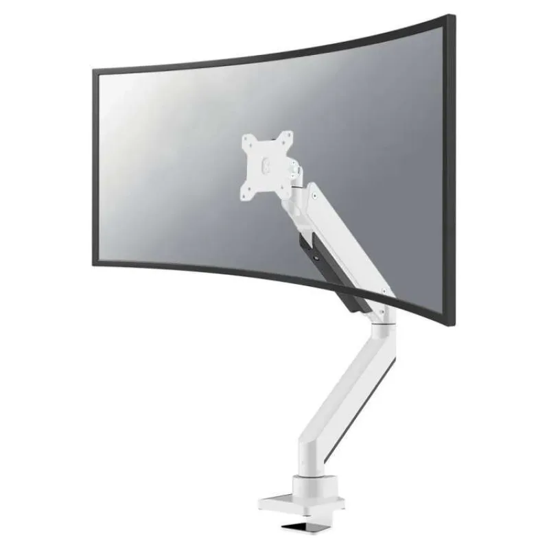 Neomounts Select NM-D775WHITEPLUS/Držák zakřiv. displeje/na stůl/10-49"/svorka/VESA 100X100/nosn. 10kg/plyn. píst/bilý (NM-D775WHITEPLUS)