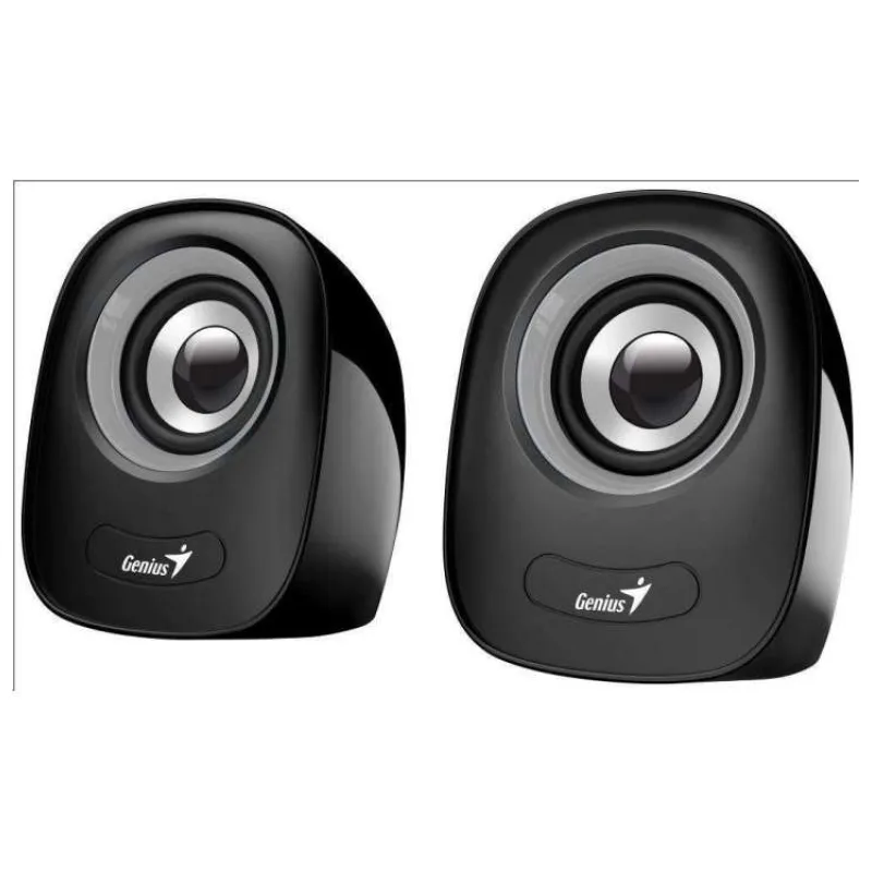 Genius repro SP-Q160, přenosné repro, 2.0, 6W, USB napájení, 3,5mm jack, černo-šedé (31730027400)