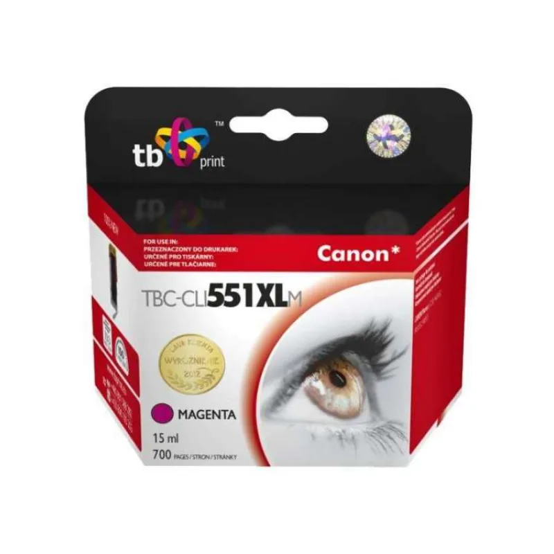 Ink. kazeta TB komp. s Canon CLI-551XL,6445B001 MG (TBC-CLI551XLM)