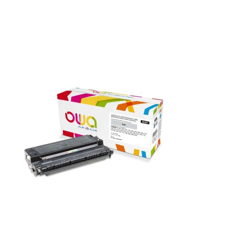 OWA Armor toner pre CANON FC 204, 230,310,330,336,530,740,770 PC860, 880, 890, 4000 strán, E30, čierna/čierna (E-30) (K10785OW)