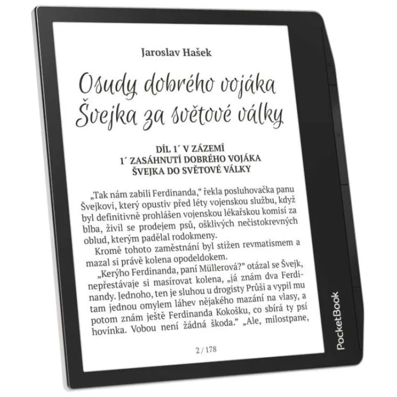 E-book POCKETBOOK 700 ERA, 16GB, Stardust Silver, strieborný (PB700-U-16-WW)