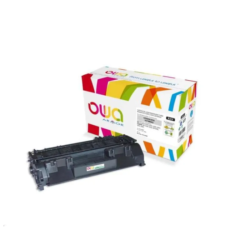 OWA Armor toner pre HP Laserjet P2030, P2035, P2050, P2055, 2300 strán, CE505A, čierna/čierna (K15120OW)