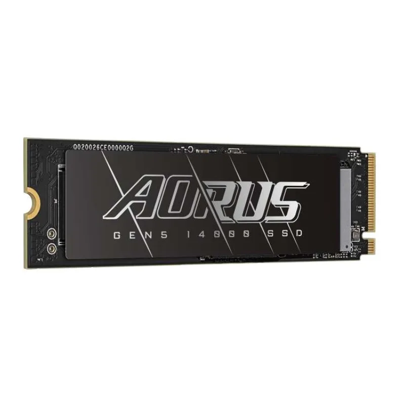 Gigabyte AORUS 14000 SSD 2TB M.2 NVMe Gen5, 14500/12700 MBps (AG514K2TB)