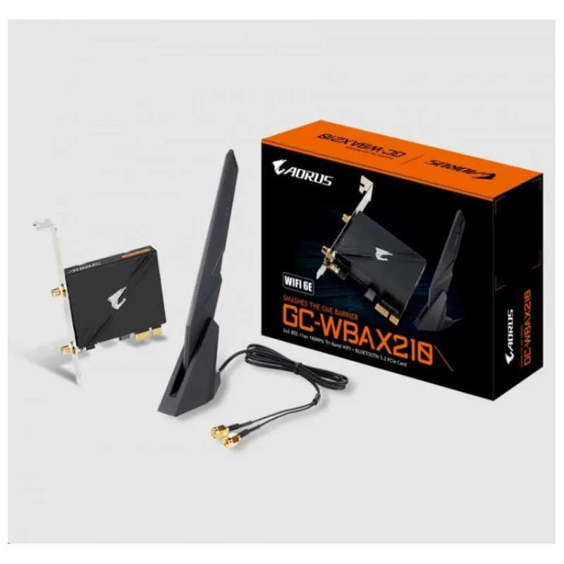 GIGABYTE PCI-E Wifi+BT 2400MBps 6E AX210 (GC-WBAX210)