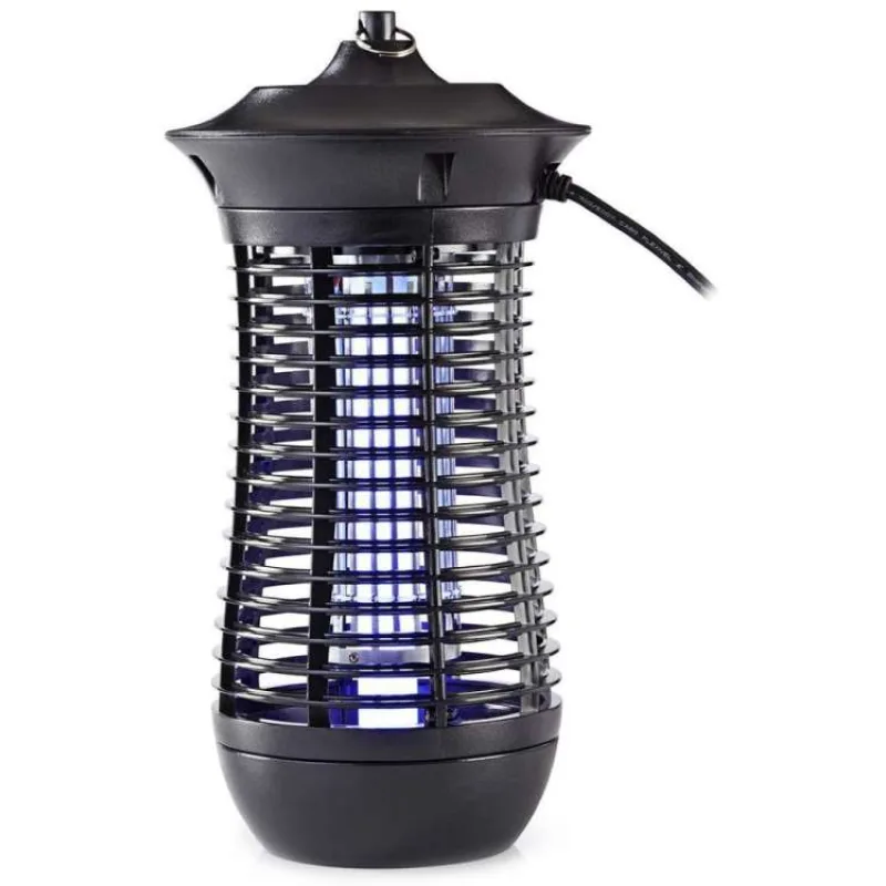 NEDIS elektrický lapač hmyzu/ příkon 18 W/ pokrytí 150 m2/ černý (INKI110CBK18)