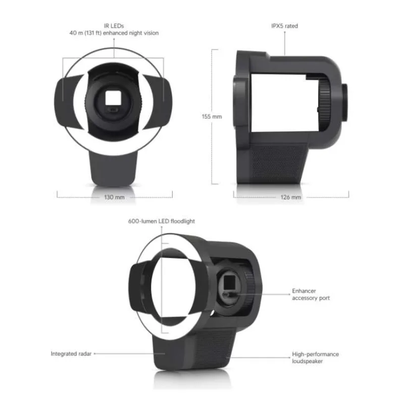 UBNT AI Pro Enhancer - Externí přísvit pro kameru AI Pro bílý (UACC-AI-Pro-Enhancer-W)