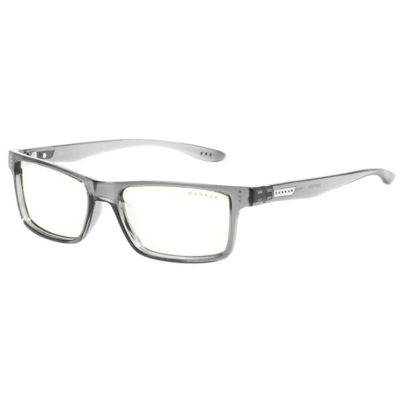 GUNNAR kancelářske/herní dioptrické brýle VERTEX READER GRAY CRYSTAL * čírá skla * BLF 35 * dioptrie +2 (VER-06709-2.0)
