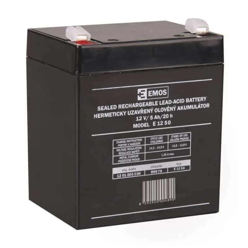 AKUMULÁTOR SLA 12V 5Ah FA6,3 (1201003300)