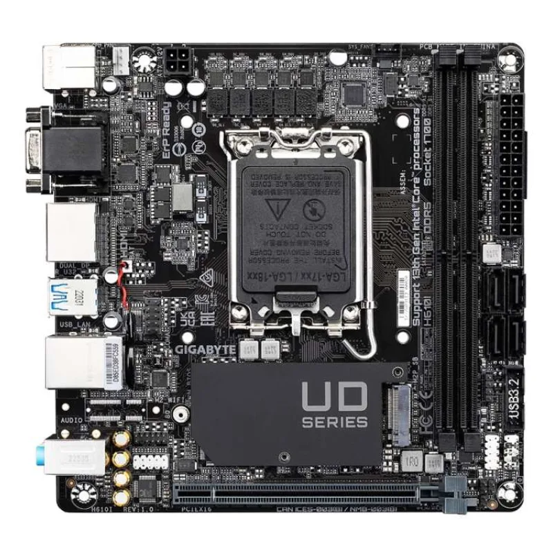 GIGABYTE H610I/LGA 1700/mITX (H610I)