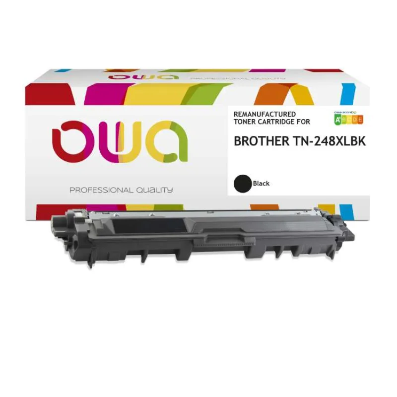 OWA Armor toner kompatibilný s Brother TN-248XL BK, 3000st, čierna/black (K16534OW)