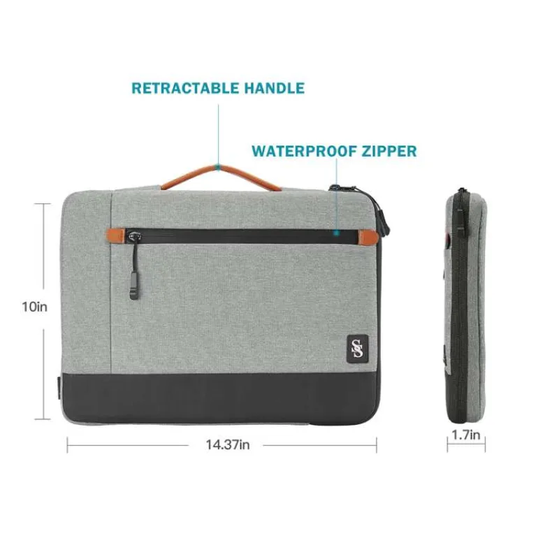 Taška na notebook Seine Scene - Dijon sleeve 14'' - šedá (SSDI14GR)