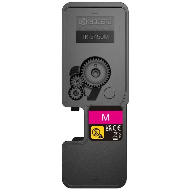 Kyocera toner TK-5450M magenta na 3 200 A4 (při 5% pokrytí), pro PA2600cx/cwx, MA2600cfx/cwfx (TK-5450M)