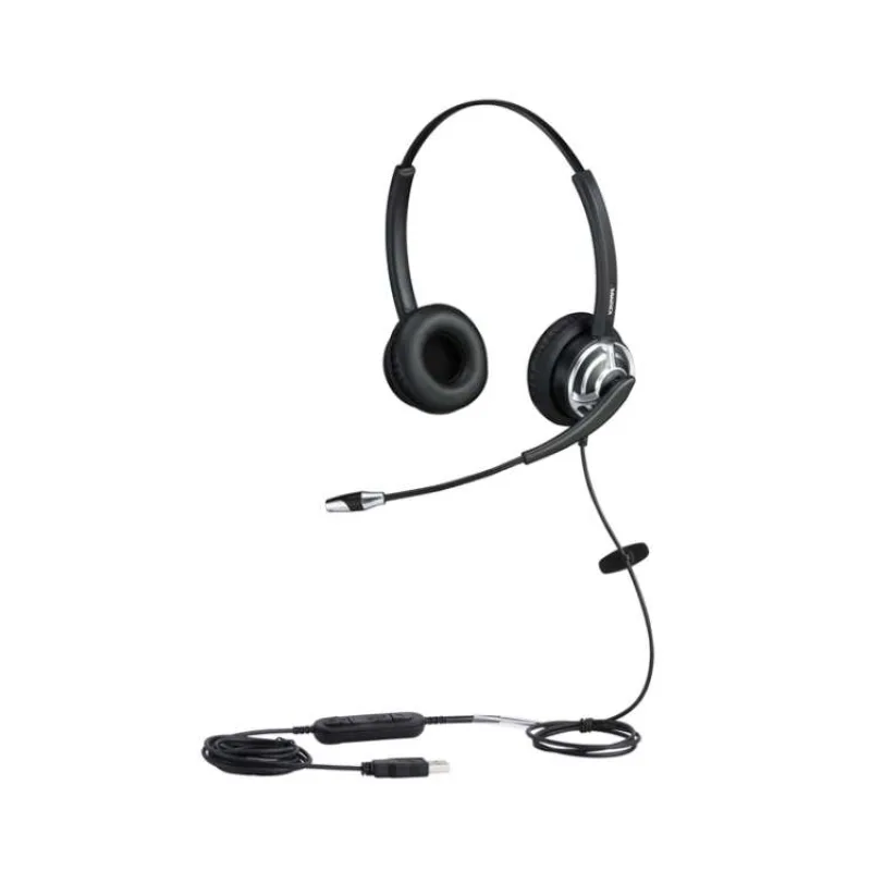 WELL Mairdi MRD-805D USB, náhlavka dvojušná (USB s ovládaním hlasitosti) (10001414)