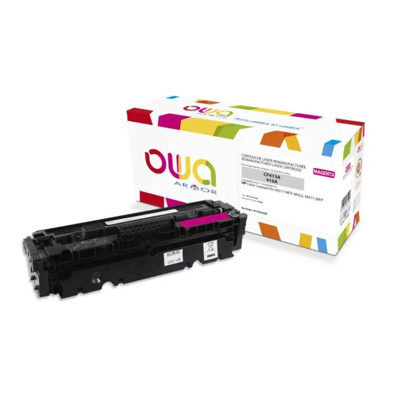 OWA Armor toner pre HP Color Laserjet Pro M377, M452, M477, 2300 strán, CF413A, purpurový (K15944OW)