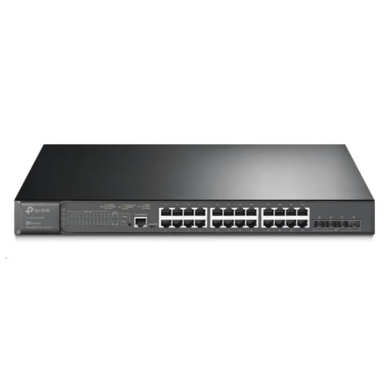TP-Link SG3428XMP Omada 24-Port Gigabit and 4-Port 10GE SFP+ L2+ Managed Switch with 24-Port PoE+ (SG3428XMP)
