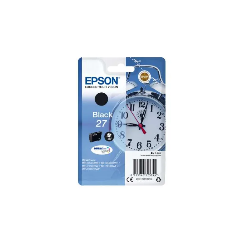 EPSON cartridge T2701 black (budík) (C13T27014012)