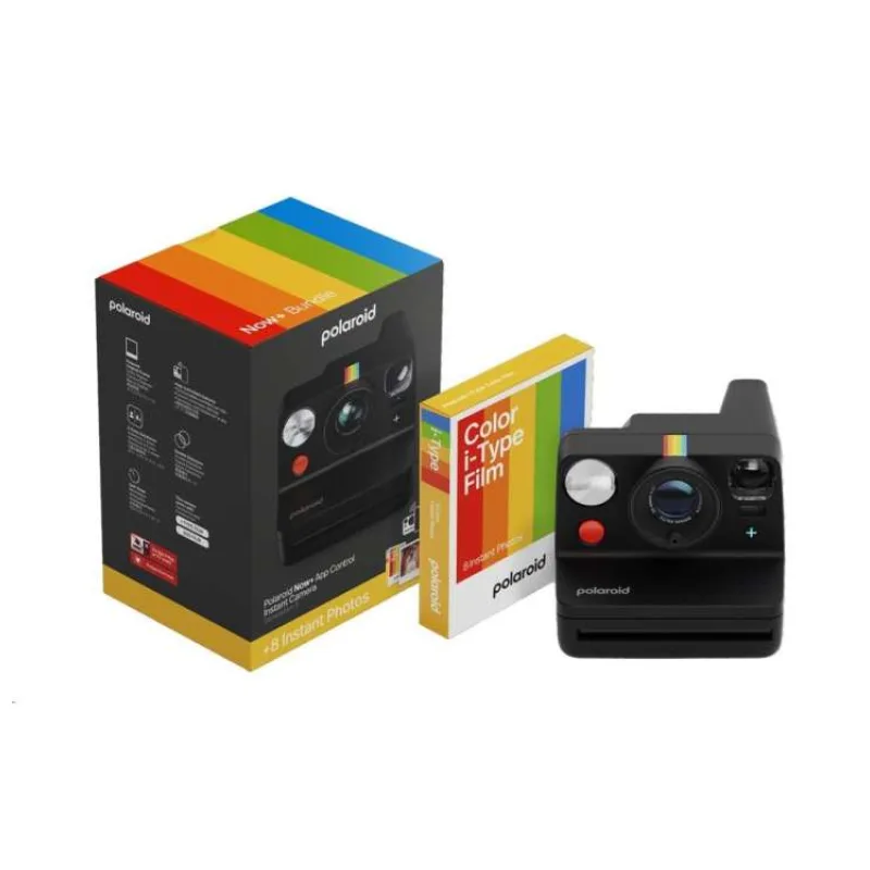 Polaroid Now+ Gen 3 Black bundle with Color Film (8 photos)
 (6575)