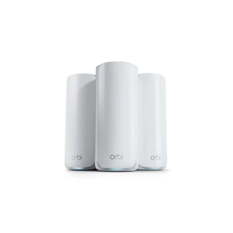 Netgear Orbi 770 Series Tri-Band WiFi 7 Mesh 3-pack (1 router + 2 satellites) (RBE773-100EUS)