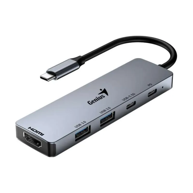 GENIUS USB-C hub UH-500 (31240003400)