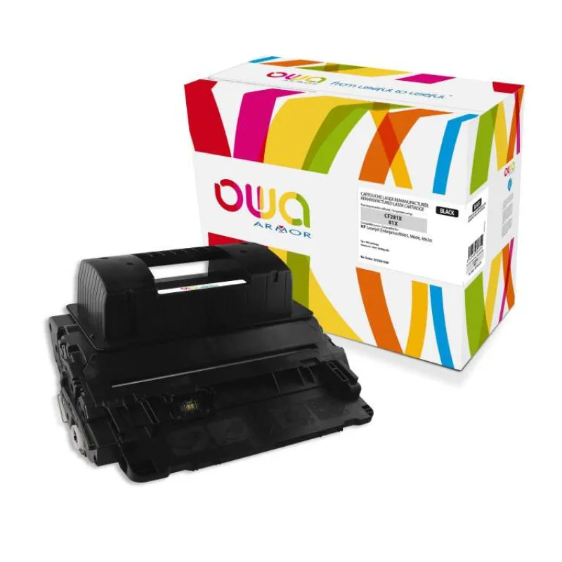 OWA Armor toner kompatibilný s HP LJ M630, CF281X, 25000st, čierna/black (K15841OW)
