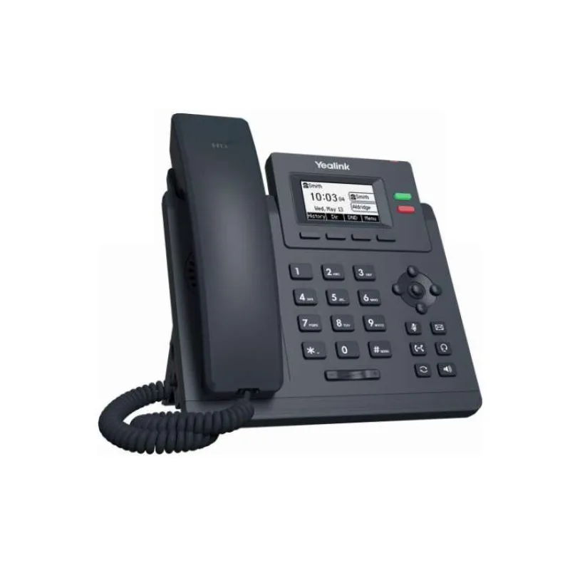 IP telefón Yealink SIP-T31, 2,3" grafika 132x64, 2x RJ45 10/100, 2x SIP, s adaptérom (SIP-T31)