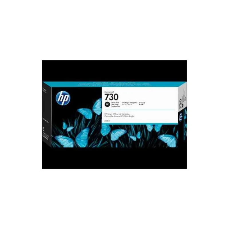 HP Ink Cartridge 730/Photo Black/300 ml (P2V73A)