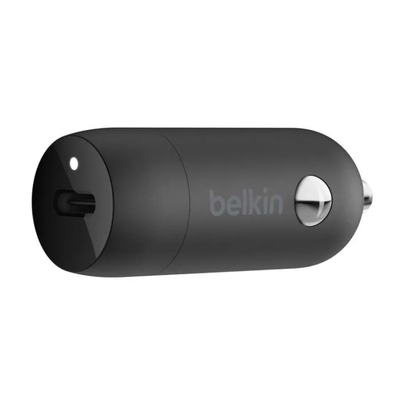 Belkin BOOST CHARGE™ 30W USB-C Power Delivery PPS nabíječka do auta, černá (CCA004btBK)