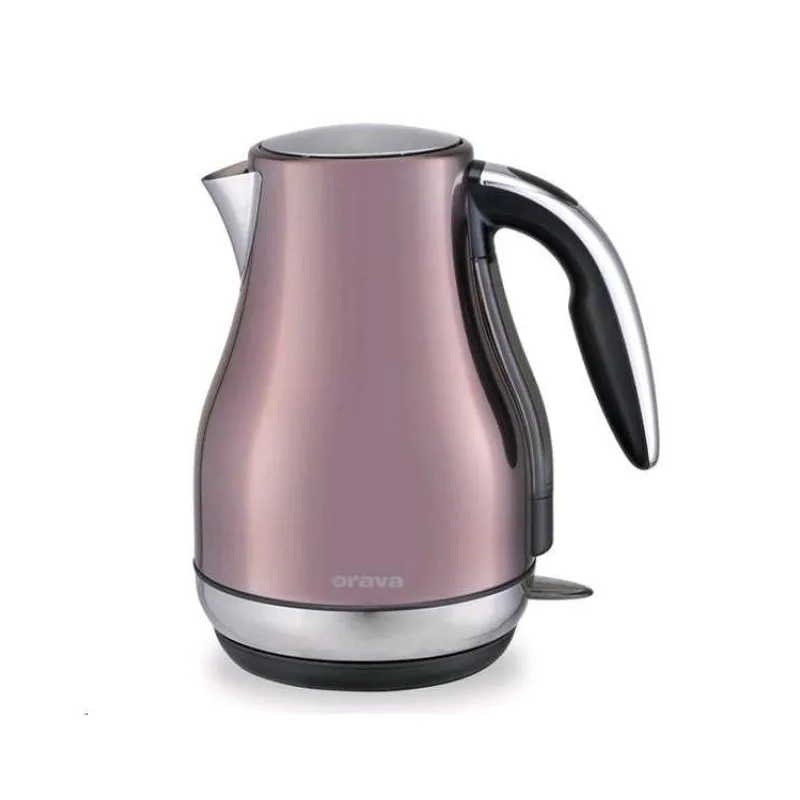 Orava VK-3715 Pink rychlovarná konvice, 1850-2200 W, designová, 1.7 l, automatické vypnutí, růžová (VK-3715 Pink)