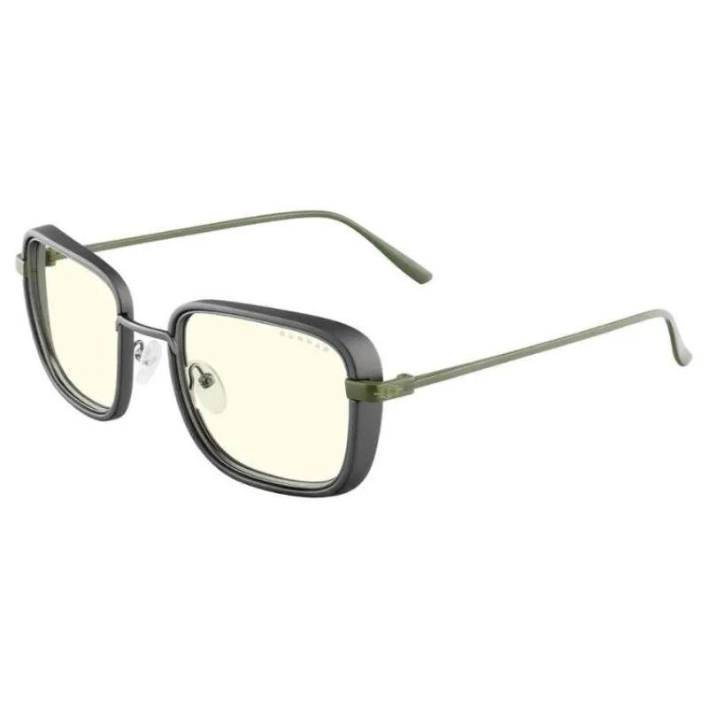 GUNNAR kancelářske/herní brýle FALLOUT VAULT 33 /GUNMETAL-OLIVE / * čirá skla * BLF 35 * GUNNAR focus (FAL-05509)