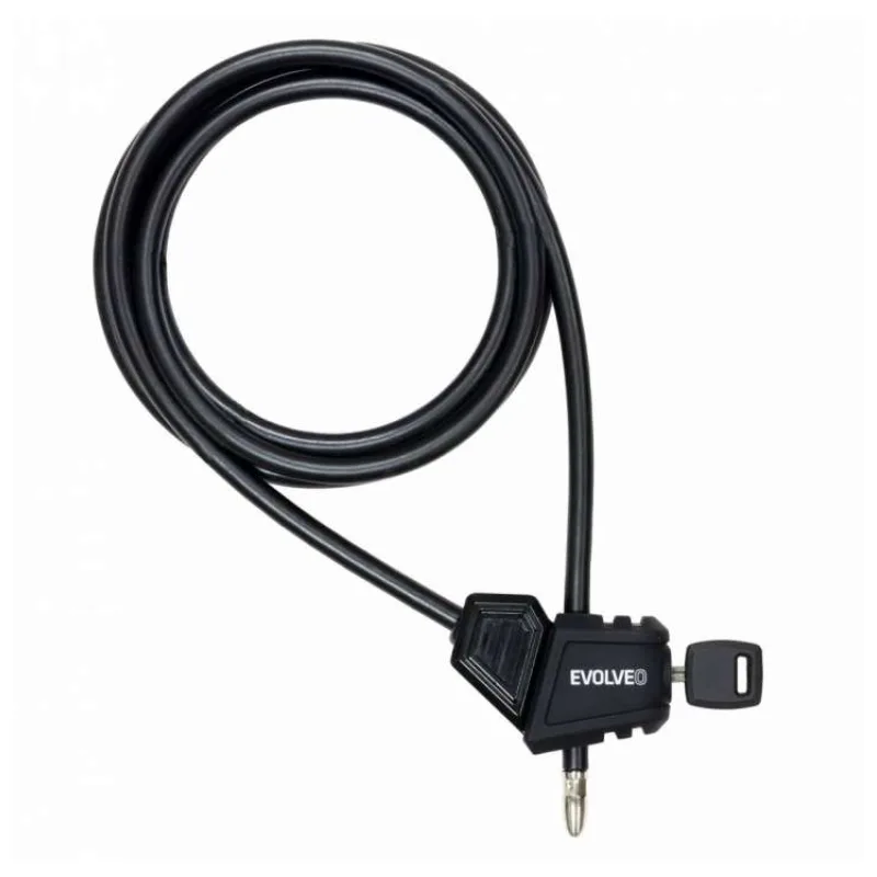 EVOLVEO StrongVision LOCK, lanový nastavitelný zámek 8mm x 2m (CAM-LOCK)