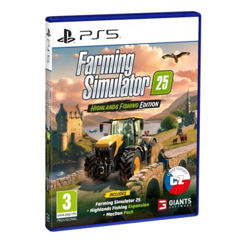 PS5 - Farming Simulator 25: Highlands Fishing Ed. (4064635550695)