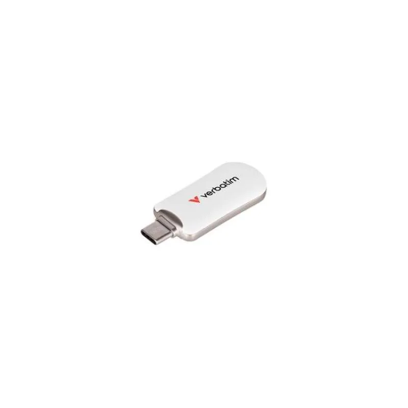VERBATIM Plectra 256GB USB-C 3.2 Gen 1 bílá (30230)