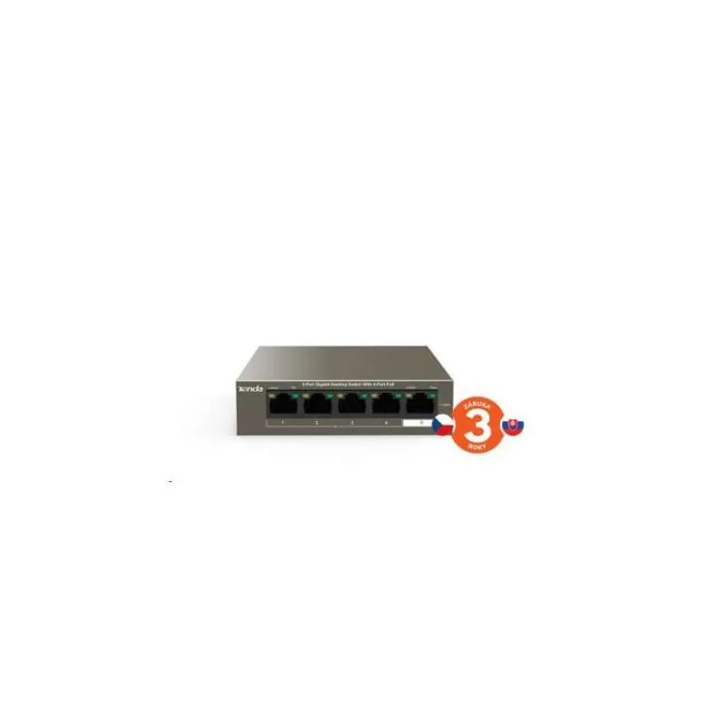 Tenda TEG1105P-4-63W - PoE AT Switch (TEG1105P-4-63W)