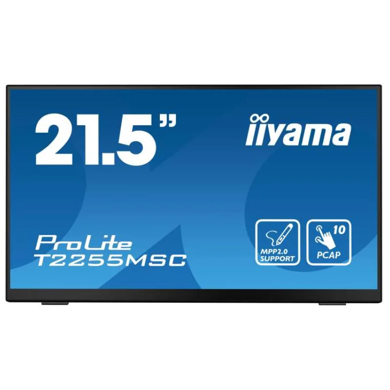 22" LCD iiyama T2255MSC-B1: PCAP, IPS, FHD, HDMI (T2255MSC-B1)
