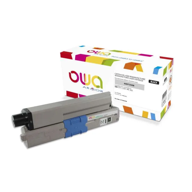 OWA Armor toner pre OKI C511, C531, MC 562, 7000 strán, 44973508, čierna/čierna (K15682OW)