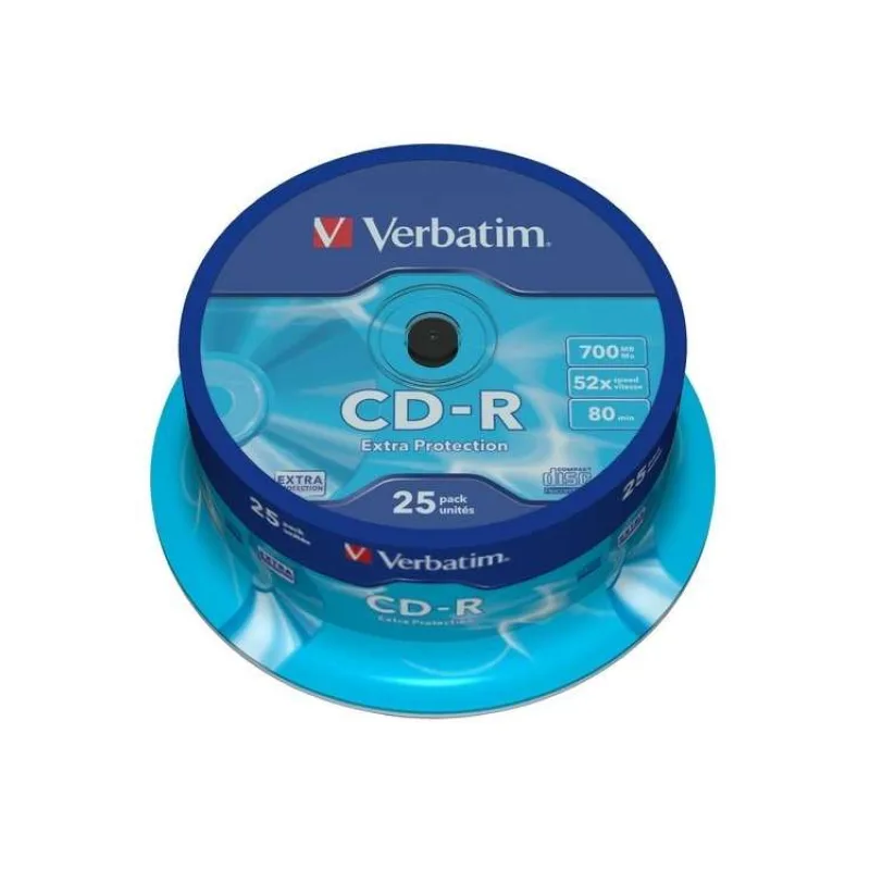 CD-R VERBATIM DTL 700MB 52X 25ks/cake (43432)