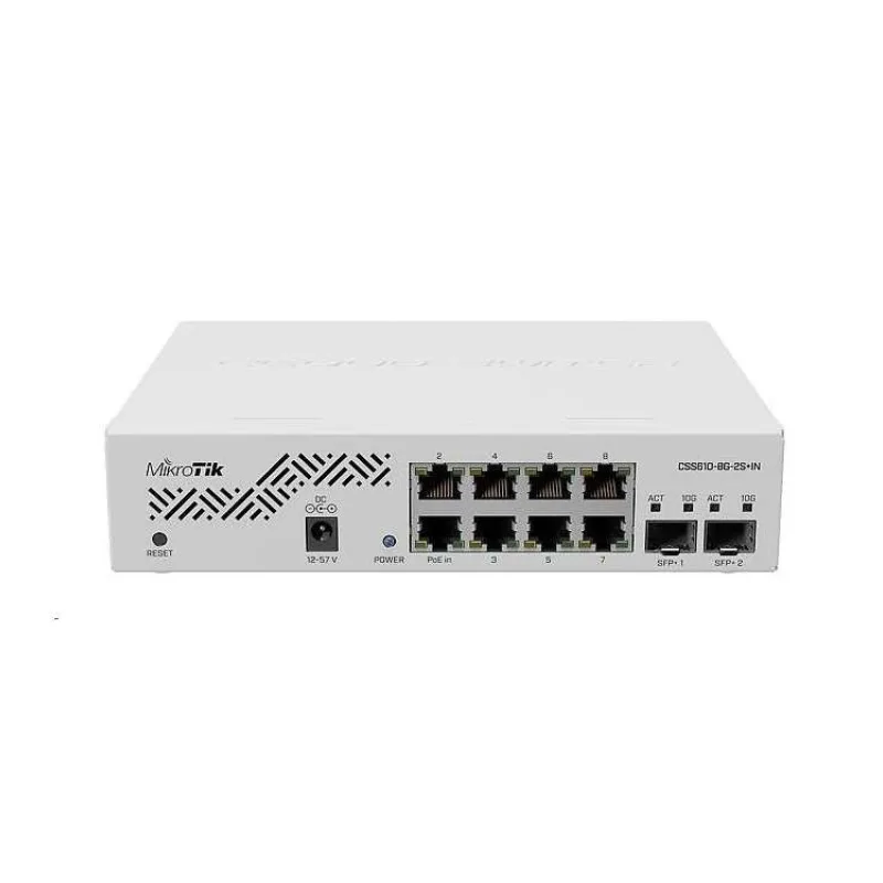 MikroTik CSS610-8G-2S+IN, 8port cloud switch (CSS610-8G-2S+IN)