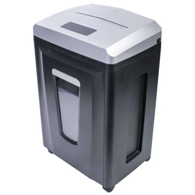 AT skartovač AT-18S-MC/ řez 1x6 mm/ pracovní šíře 230 mm/ kapacita 6 listů/ objem koše 22 l/ stupeň utajení P7/ šedý (AT-18-SMC)