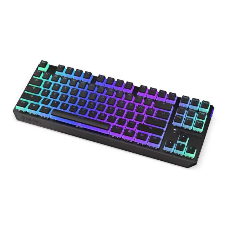 Endorfy herní klávesnice Thock TKL Wireless Red Pudding/USB/ Kailh Red/ černá / bezdrátová / US layout (EY5A119)