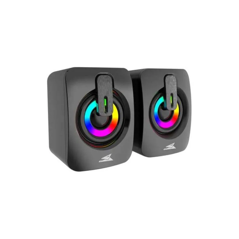 Baracuda 2.2 SEASHELL speakers LED, black (BGSP-011)