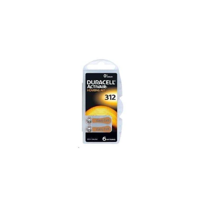 Duracell DA 312 P6 Easy Tab 6pack (93,02)