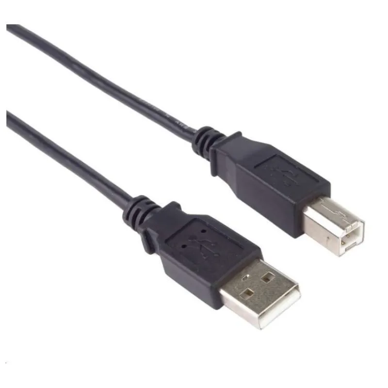 PREMIUMCORD Kabel USB 2.0 A-B propojovací 1m, barva černá (ku2ab1bk)