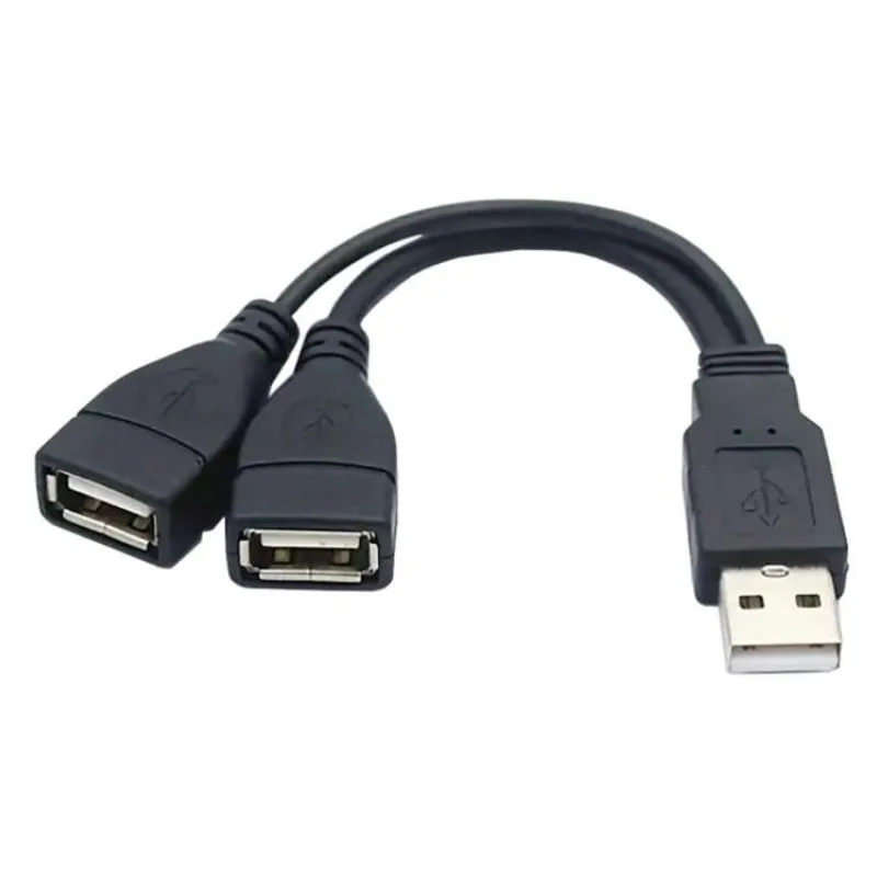 PREMIUMCORD Nabíjecí kabel USB 2.0, 15cm, černá (ku2y03)