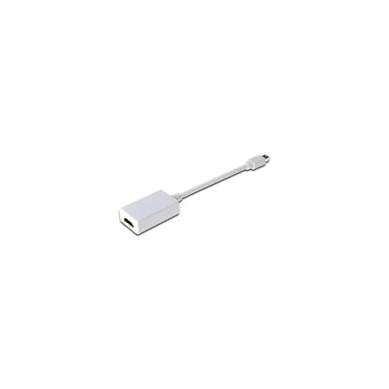 Digitus DisplayPort adapter, mini DP/M - HDMI Type A/F (AK-340404-001-W)